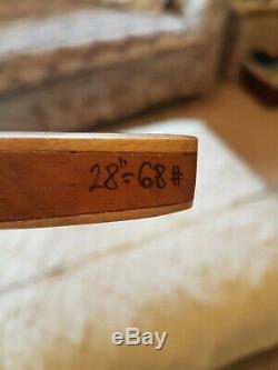 Mongolian Recurve Bow Very good condition hand made in Hereford Archery bow