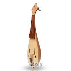 Muzikkon Ethnic Folk Handmade Wooden Tenor Rebec WithBow 3 string WithBag