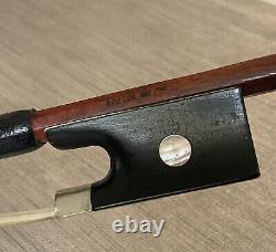 NICE french Violin Bow COLLIN MEZIN ABOUT 1930, Geigenbogen