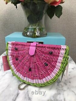 NWT Novelty Kate Spade Picnic Perfect Watermelon Crossbody Bag