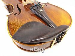 New 15 Viola Antique Style Hand-made Flamed Back+Bow+Square Case # VA22