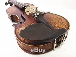 New Antique Style 1/2 Hand-Made Violin +Bow +Rosin +Square Case