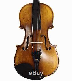 New Antique Style 4/4 Hand-Made Violin +Bow +Rosin +String +Case