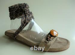 New H. Klum PAPILLIO BIRKENSTOCK Sandals MADEMOISELLE brown US10 EU41 UK7.5 N