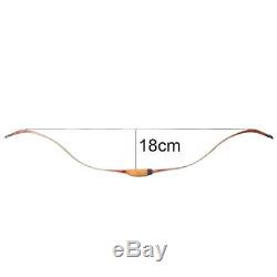 New Traditional Handmade Archery Recurve Bow 50 Longbow Horsebow Hunting Target