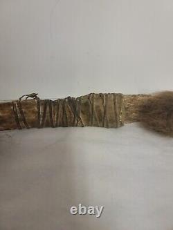 OLD SIOUX LAKOTA RARE Elk Rib Bow. Handmade INDIAN YOUTH Size BOW ceremonial 33