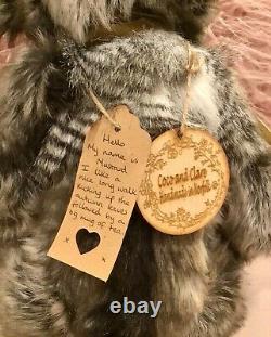 OOAK Coco And Clare Bear Mustard With Tags Certificate Excellent Condition 17