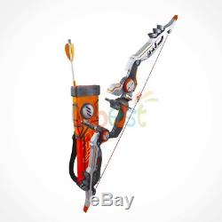 OW Overwatch Shimada Hanzo Cyber Ninja Bow Arrow and Quiver PVC Cosplay Prop 49