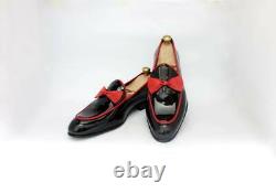 Party Leather Shoes For Men With Bow