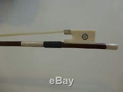 Pernambuco Violin Bow, Quality Hand Made, Full Size, Oxe Bone Frog, Uk Seller