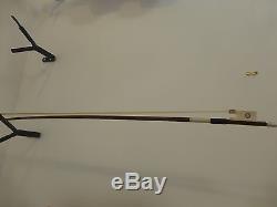 Pernambuco Violin Bow, Quality Hand Made, Full Size, Oxe Bone Frog, Uk Seller