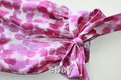 Pink wrap over dress, Design, handmade, size 10 Brand new