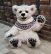 Plush realistic Bear, collectible bear, handmade, teddy bear, ooak, polar bear
