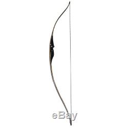 Practice Handmade 30-45lbs 60'' Traditional Archery Recurve Bow Longbow Hunting