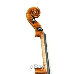 Pro Violin 4/4 Guarneri Del Gesu Model Hand-made by Luthier + Bow + Case #4