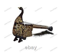 Professional Musical Instrument Taus Quality Mayuri Veena Peacock Shaped Body