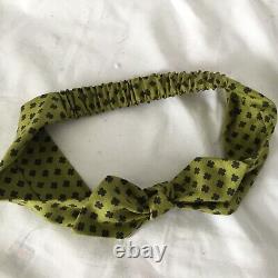 Pull on Bow Headband 100% Cotton Fabric from USA