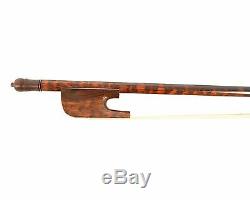 Quality Snakewood Baroque Violin 4/4 Bow Hand Made Well Balanced Us Seller