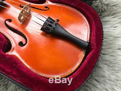 R. A. Seidel Handmade Copy A. Stradivarius 3/4 Violin 1987 Germany Case No Bow