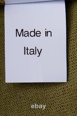 RRP 415 ALBERTA FERRETTI Wool Cardigan Size IT 40 / S Cropped Made in Italy