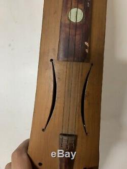 Rare Early Handmade Lyra Lira Bowed String Italian Greek Instrument