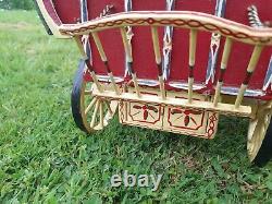 Romany Gypsy Bow Top Caravan/Wagon Handmade ModelHandpainted