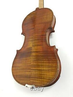 SJVN05 Handmade 4/4 Symphony Solid Wood 5 String Violin+Silver Carbon Fibre Case