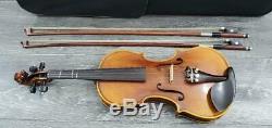 SONG CHUNG FECIT HEBEI ANNO HAND-MADE 1/2 VIOLIN With CASE & (2) BOWS PRE-OWNED