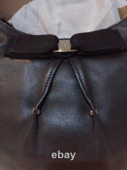 Salvatore Ferragamo Leather Bag, Vara Bow Hobo