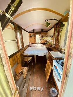 Shepherds Hut 1950s Massey Chassis Authentic Wool Insulated Hand Made Airbnb Etc