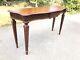Solid Mahogany Reproduction Antique Console Table