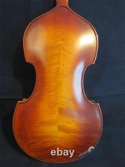 Solid wood Hand made baroque style 4/4 electric violin, free case bow #11827