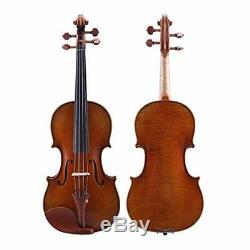 Solid wood violin professional performance bow string instrument handmade luxury