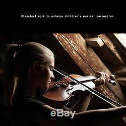 Solid wood violin pure handmade violin pro grade test performance bow string ins