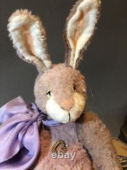 Spring Rabbit Isabelle, 24cm, OOAK Artist Rabbit By Bear Rhymes