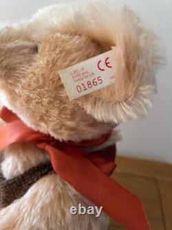 Steiff British Collectors 1996 Teddy Bear Hand Made with Ear Tag and Button