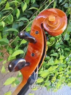 Strad style SONG Brand 4/4 cello, huge and resonant sound, flames maple back#14701