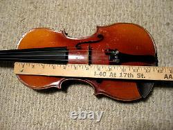 Stradivarious-hand Made Copy-germany-cremona-3/4 Violin-hardcase-bow-rare-clean