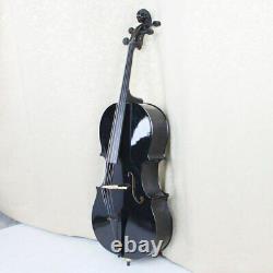 Student Cello 4/4 Size Beginner Maple Wood Handmade with Bag+Bow+Rosin+Bridge UK
