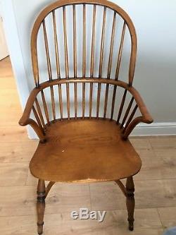 Stunning'Chalon' Handmade Ash Stick Back Double Bow Chair RRP £635