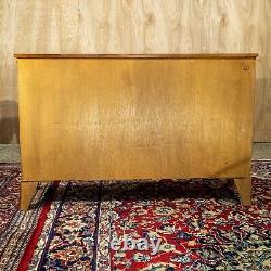 Stunning Walnut Art Deco Style Inlaid Bow Fronted Credenza! NWAD1