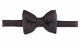 TOM FORD Textured Micro Weave Silk Bow Tie Handmade in Italy Black BWNT