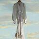 Toile de juoy 70s vintage style Victorian Prairie Cottagecore maxi dress