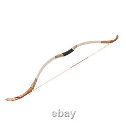 Traditional Handmade Recurve Bow Ambidextrous Horsebow for Adults&Youth 25-50lbs