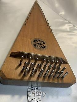 Unique Bowed Psaltery dulcimer hand made Beautiful Musical Instrument String
