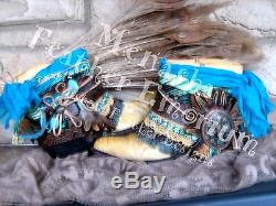 Upcycled boho Boots ankle gypsy junk luxury jones OOAK for you-Special Order