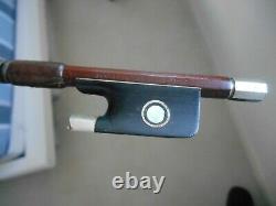 VERY OLD FRENCH VIOLIN BOW branded