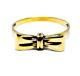 VINTAGE 9ct GOLD RING PRETTY BOW DESIGN
