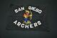VTG San Diego Archers Flag Hand Made Banner Indian Bow Arrow