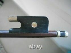 Very Old French Violin Bow Branded